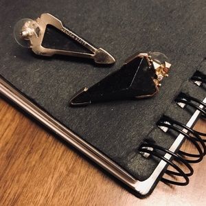 KENDRA SCOTT 🌄 Black Granite Libby Earrings